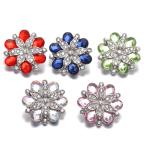 Luxury Environmental Diamond Buttons Jewelry Button For Clothing And Shoe