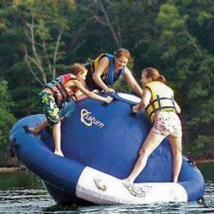 China Inflatable Water Floating UFO For Water Park Amusment Sports Games factory
