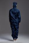 Dustfree ESD Anti Static Garments Jumpsuit Hooded Suit For Medical Work Shop