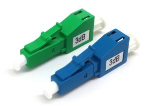 China 1DB 20DB Fiber Optic Attenuator LC Fixed Single Mode Male To Female factory