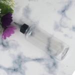 Clear Customized 80ml PET Screw Top Bottles for Personal Care Items