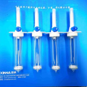 China 15μm Drip Chamber filter with Cap and Air Vented Filter on sale