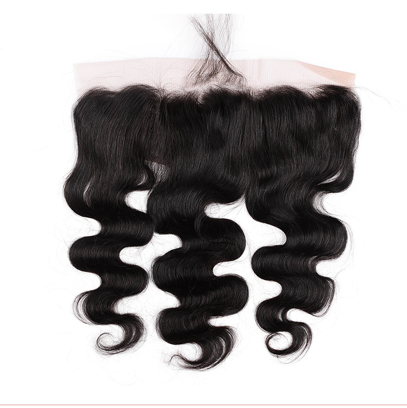 Pre Plucked HD Lace Closure Ear To Ear 13X4 HD Transparent Lace Frontals Brazilian