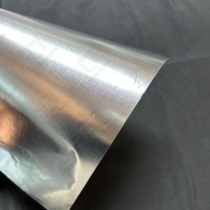 Waterproof Vacuum Metallized Paper Wet Strength Silver Wrapping Paper