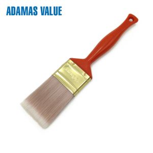 China Gloss Synthetic Paint Brush Synthetic Tapered Filament Plastic Handle factory