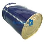 Bucket 5 Gallon White Tin Pail 5 Liter Tin Pail With Lock Ring Rubber Gasket
