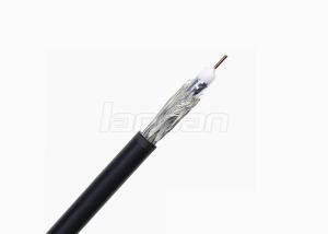 China Rg59 Coaxial TV Cable Bare Copper / CCS Coaxial Cable With PVC PE Jacket factory