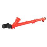 Stainless Steel Inclined Flexible Auger Conveyor For Powder Heavy Duty And
