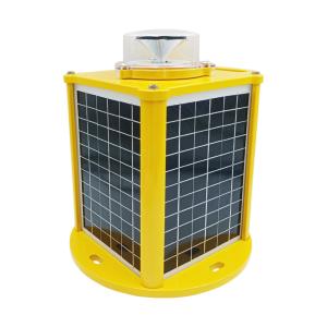 China 300LUX IP67 20CD Solar Powered Aviation Lighting Photocell factory