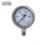 Stainless Steel Pressure Gauge Dry Bottom 1/2"Bsp Use For Air Water