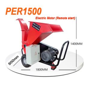 China 15HP Home Using Wood Chip Shredder Small Branch Cutter Diesel Engine factory