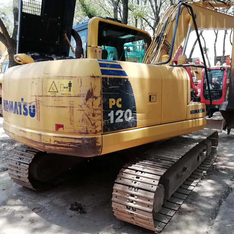 original color used komatsu excavator komatsu pc120/second hand low price excavator komatsu pc120