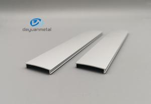 China 20mm Aluminum U Profiles T6 6463 Alu Splint For Tile Separation factory