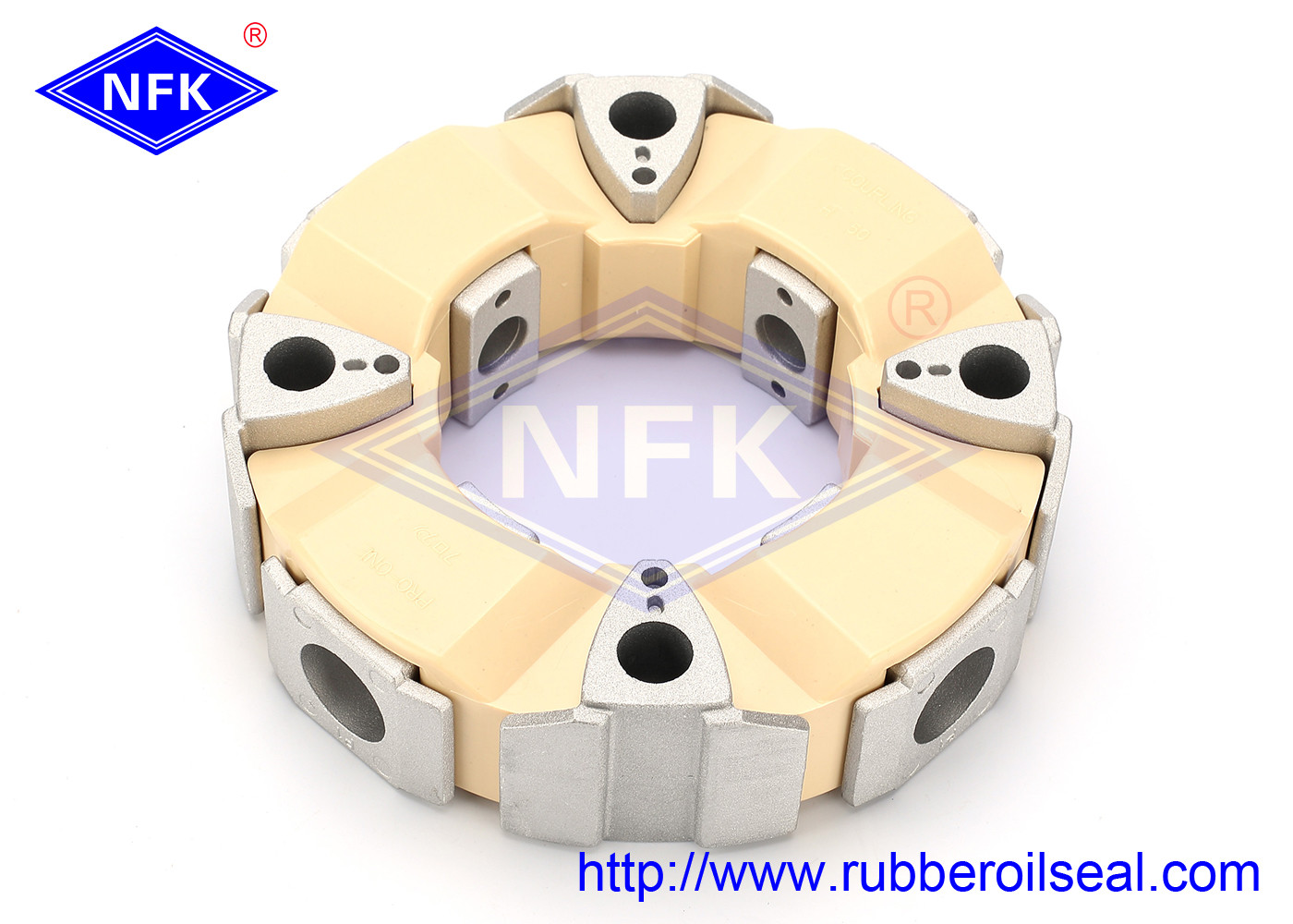 Excavator Hydraulic Pump Coupling type 50H Steel+PU Coupling