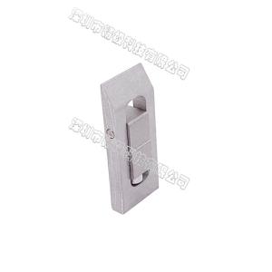 China Easy Assembly Aluminum Tubing Joints AL-45 Sandblasting For Aluminum Alloy Connector factory