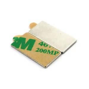 China Strong Neodymium 3M Adhesive Backed Magnet factory