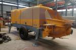 39 Kw Diesel Motor Small Concrete Pump , Diesel Lightweight Concrete Mixer Pump