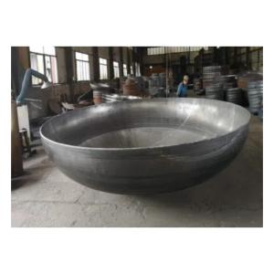 China OEM Support Welding Connection 1000mm Carbon Steel Metal Hemispherical Head Dish End factory