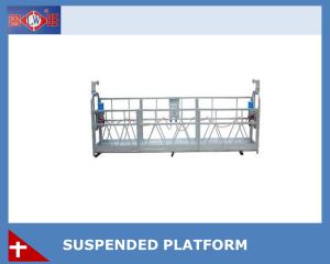 China Safety ZLP1000 Rope Suspended Platform Building Facade Cleaning Use factory