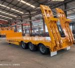137500 to 26000*2500to2550 Height Low-Bed Semi-Trailers for Heavy Machinery