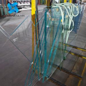 China 8mm Crystal Toughened Glass 5/16 Inch Tempered Staircase Glass factory