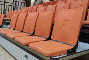 China Retractable Seating System Floor Mounted Seating With Anti-Skid Strips factory