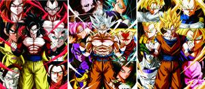 China Goku Anime Dragon Ball 3D Lenticular Poster CMYK Printing factory
