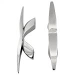 316 Stainless Steel Marine Hardware Mirror Polish Rope Mast Cleat Accessory for