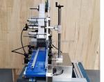 Tabletop Sticker Automatic Labeling Machine For Flat Box Card Paper Bag Stand Up