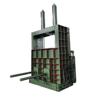 China Vertical Scrap Baler Used For Plastic Waste Paper Baling Cans Baling Light Metal Baling Press Machine factory