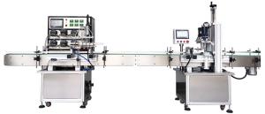 China Peristaltic Pump Liquid Filling Machine PLC Control Dispensing Capping factory