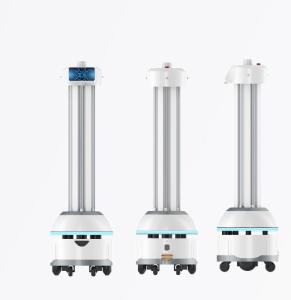 China Hospital UVC Ultraviolet Disinfection Robot RTC Self Moving Uv Sterilization Robot factory