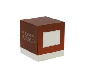 China Cardboard Candle Packaging Box Debossing Custom Perfume Boxes factory