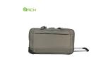 Rolling Luggage Bag Tapestry Wheeled Duffle Bag with One Front Big Pocket