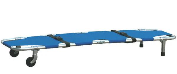 Aluminum Alloy Aesthetic Folding Stretcher For Ambulance , Portable Foldaway