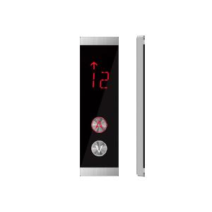 China Red LED Light Acrylic Elevator Lop Lift Button Panel Lift Spare Parts factory