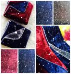 2018 All Season Coloful Flannel Baby Blanket 100*120cm 100% Polyester 150D 288F