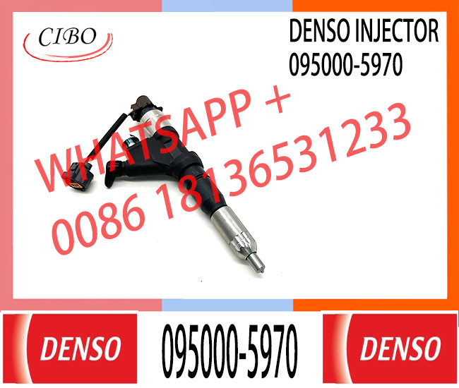High quality Diesel nozzle assembly common rail injector 0950005970 23670-E0360 095000-5970 with E13C common rail system