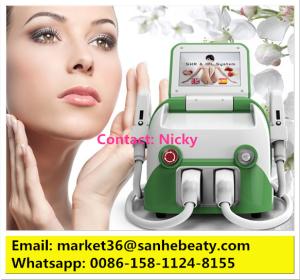China shr ipl beauty machine hair removal/Beijing sanhe manufacturer!!! factory