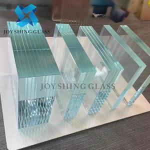 China Customized 10.38mm Ultra Clear Laminated Glass For Display Counter factory