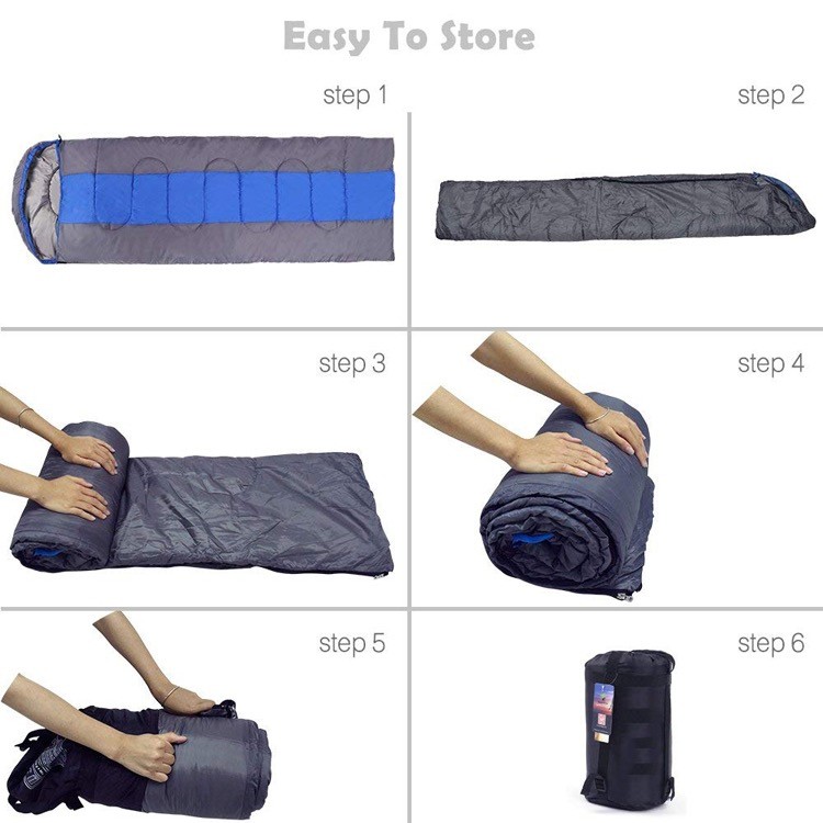 Envelope Style 210T plaid Military Sleeping Bag