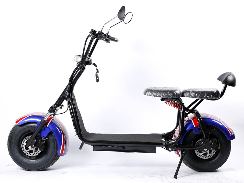 Foldable 1000W Electric Scooter Full Suspension 60V 20Ah Battery Optional