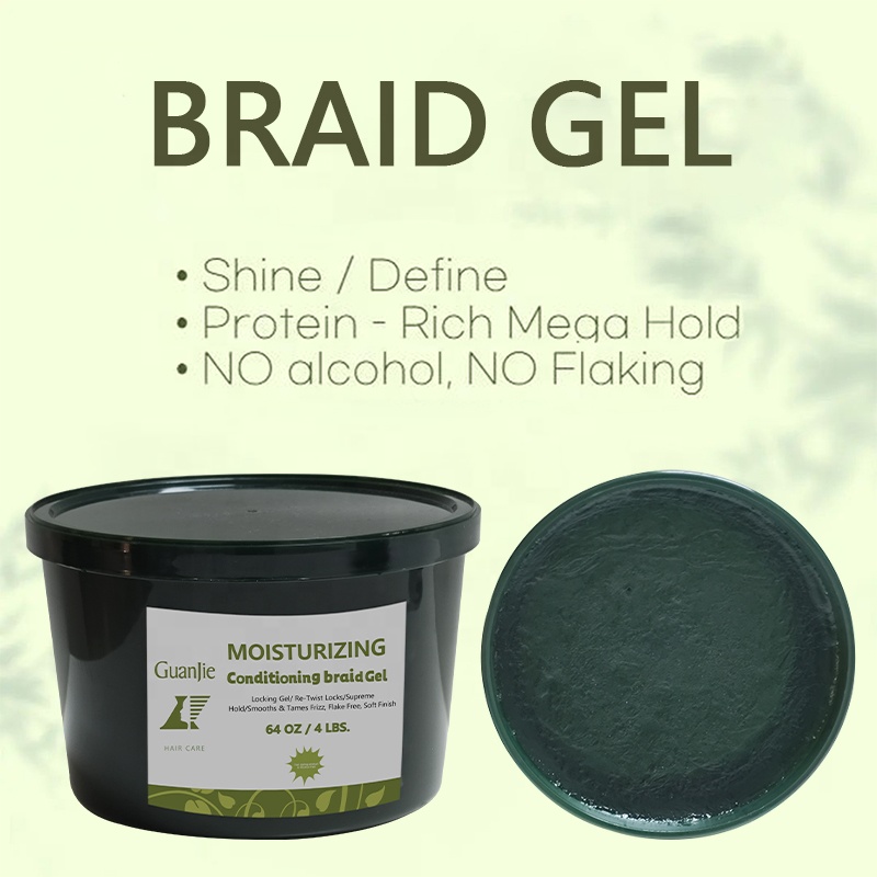 HAIR Styling Edge Control Gel Extreme Hold Organic Conditioning Anti-frizz Hair Gel
