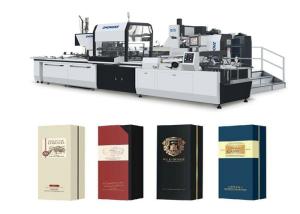 China Economic Paper Box Making Machine 12 - 22 Pcs / Min Speed ISO900 Approved factory