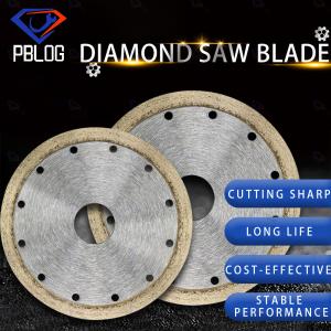 China Round 150mm Diamond Saw Blade For Glass / Ceramics And Stone factory