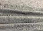 130GSM Breathable Polyester Mesh Fabric for Shoes Sneakers Grey Color