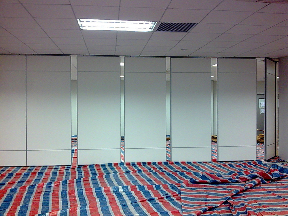 Banquet Hall Aluminum Frame foldable Partition Wall / Acoustic Movable Walls