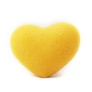 China Heart Konjac Facial Sponge Face Care Purifying Vegetable Facial Sponge factory