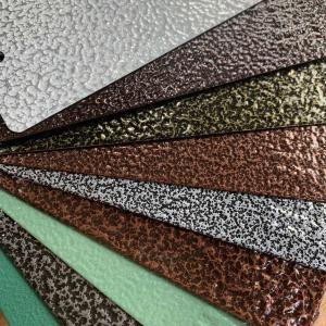 China Epoxy Polyester Rough Hammertone Antique Copper Silver Spray Paint Powder Coating for Metal Iron Pot factory