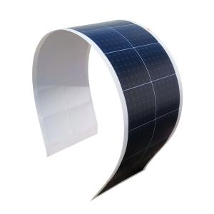 China 100W Flexible Monocrystalline Silicon Solar Panels For Camping Motorhome Car Boat factory